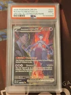 2025 POKEMON DESTINED RIVALS SPECIAL ILLUSTRATION TEAM ROCKET'S MEWTWO EX PSA 9