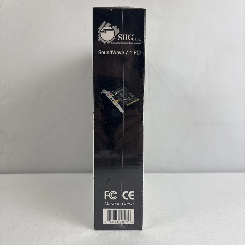 SIIG Sound Card 06-0690A SoundWave Digital Surround 5.1 PCI NEW In Box SEALED - Image 4 of 4