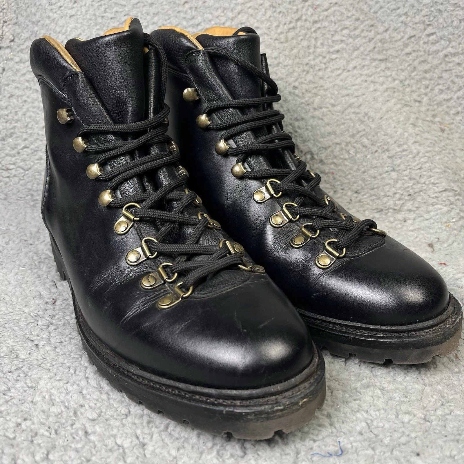 Meermin Black Onyx Hiking Boots 516690 Size 7 US