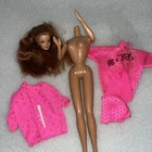 VTG Barbie and The Rockers Diva Doll & Clothes Lot head + body l+ microphone