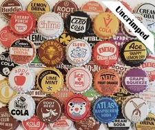 100 Vintage Soda Bottle Caps Pop (((NO REPEATS))) Unused, Zero Defects