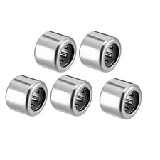 HK0608 Drawn Cup Needle Roller Bearings 6mm Bore Dia, 10mm OD, 8mm Width 5pcs