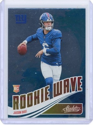 2025 Panini Absolute Jaxon Dart Rookie Wave (RW-JDT) New York