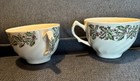 Johnson Brothers 2 Teacup Saucers Merry Christmas — photo 3