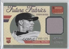 2013 Panini America's Pastime Future Fabrics 85/125 Vidal Nuno #VN 0b2