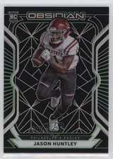 2020 Panini Obsidian Rookies Electric Etch Green 45/50 Jason Huntley #190 11pj