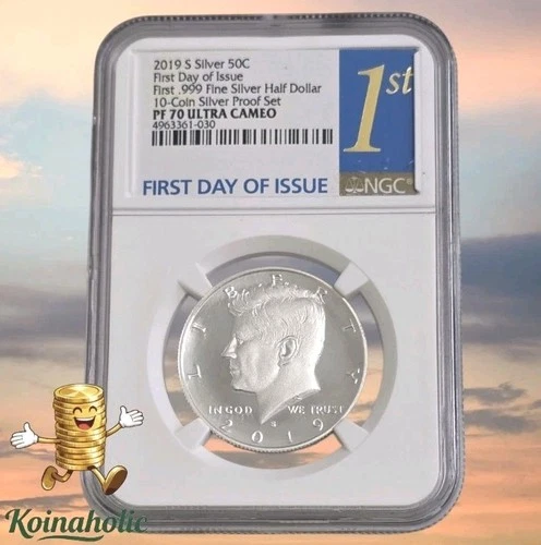 2019-S Kennedy Half Dollar Proof — photo from another recent sale