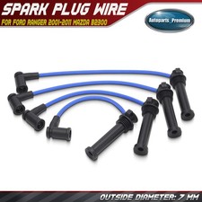 4x Blue Spark Plug Wire Set For Ford Ranger 2001-2011 Mazda B2300 2001-2010 2.3l 4x Blue Spark Plug Wire Set For Ford Ranger 2001-2011 Mazda B2300 2001-2010 2.3l