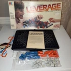 Vintage Leverage Action Strategy Board Game Milton Bradley 1982 Complete