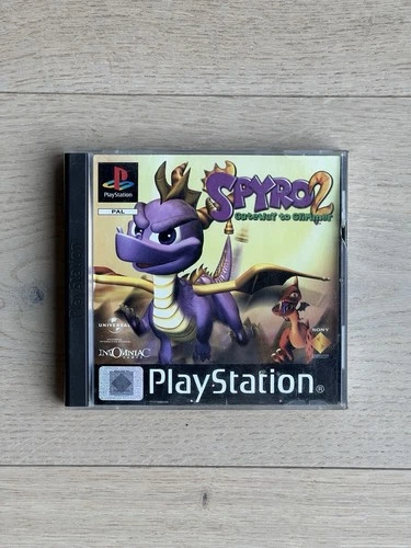 Spyro 2: Gateway To Glimmer PS1 PlayStation 1 Game PAL - Complete with Manual