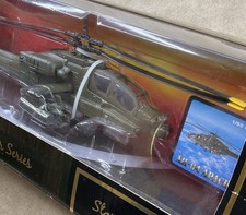 InAir Helicopter Series AH-64 Apache 1/55 Scale Die-Cast Metal Limited Edition