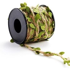 Natural Twine Jute Rope 3-Ply 2mm Heavy Duty Hanging Gardening String Burlap