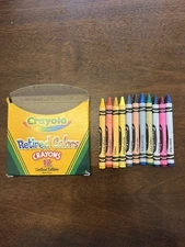 Crayola Crayon Collector Vintage Color Lot Retired - Missing Violet Blue