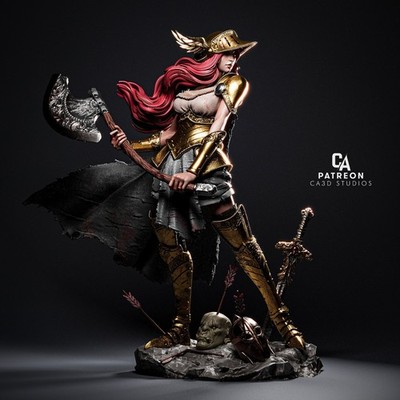 Valkyrie Resin Figure
