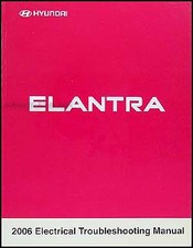 2006 Hyundai Elantra Electrical Troubleshooting Manual Wiring Diagram Schematics