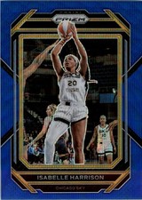 2023 Panini Prizm WNBA Prizms Blue Wave #101 Isabelle Harrison - BSK
