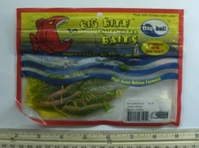 Big Bite BIO1SHMP3-04 Bio Bait Shrimp 3" Color Electric Chicken