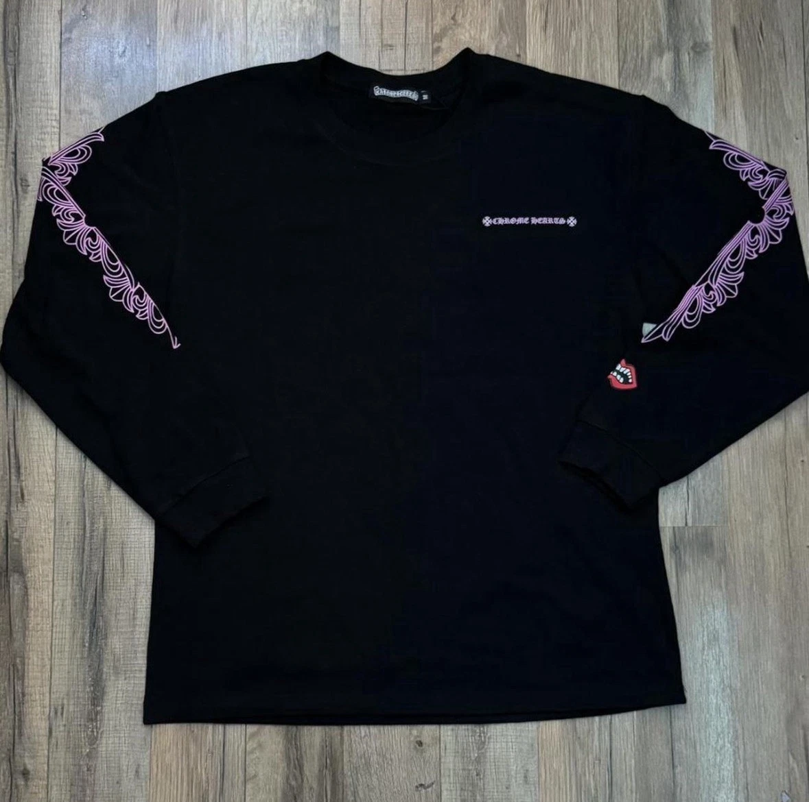Preços baixos em Chrome Hearts camisetas de manga longa para