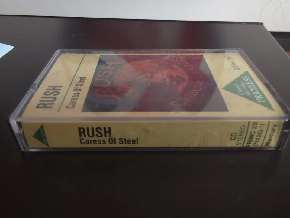 Rush - Caress of Steel - Cassette Tape PRIMC20.  M628 - Image 3 of 4