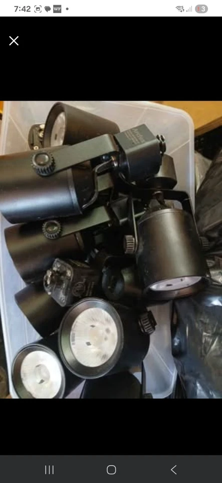 Cabezal de luz de pista LED tipo H Arcfox 9W 3000K cálido multi ángulo ajustable  Foto 4 de 4