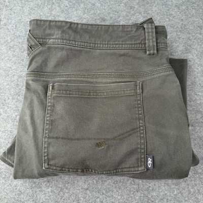 Outdoor Research Performance Pants Men's 38 Green Goldbar Canvas Outdoor Hiking