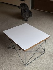 Early Generation Herman Miller Eames Wire Base Low Table Rod LTR