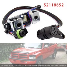 Lock Up & Overdrive Solenoid 52118652 For Dodge 42RE 46RE 47RE 1996-1999