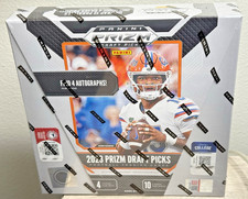 2023 Panini Prizm Draft Picks Football Hobby Box -4 Autographs! TOP ROOKIE CLASS