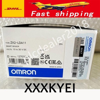 New Omron ZX2-LDA11 Laser Smart Sensor ZX2LDA11 Expedited Shipping