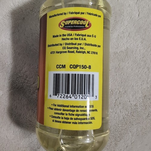 PAG 150 Premium Synthetic Oil Car Quest For R134a AC 8oz - Bild 3 von 4