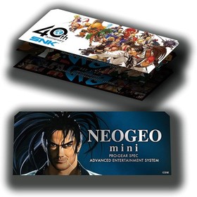 SNK NEOGEO MINI CHARACTER CONSOLE STICKERS Random Pack of 4 Officially Licensed