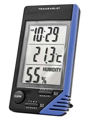 Cole-Parmer/Antylia Scientific Digital Thermometer / Hygrometer Digi-Sense Trace