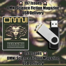 197 Issues OMNI Magazine Collection USB
