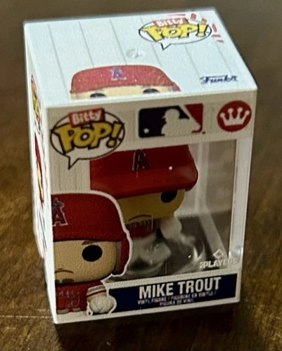 NEW MLB Funko Bitty POP Mike Trout LA Angels 2026 Topps Super Box Series 1