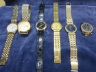 vintage watches , seiko,oleg cassini, citizen, marie lourdes, benrus, bill blass