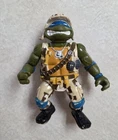 Vintage 1991 Teenage Mutant Ninja Turtles TMNT Lieutenant Leonardo Figure