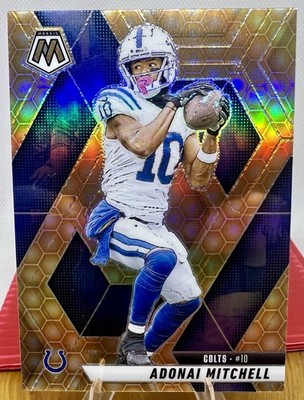 2025 Panini Mosaic Adonai Mitchel #203 Honeycomb Case Hit RC SSP