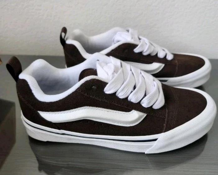 Vans Knu-Skool Brown - VN0009QCNWH for sale | eBay Vans Knu-Skool Brown - VN0009QCNWH for sale | eBay