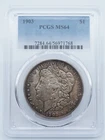 1903-P Morgan Silver Dollar $1 PCGS MS64 toned- .175 - U289