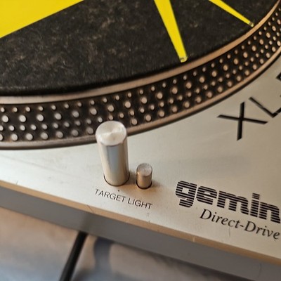Gemini XL 500 II Direct Drive Manual Turntable Tested for sale