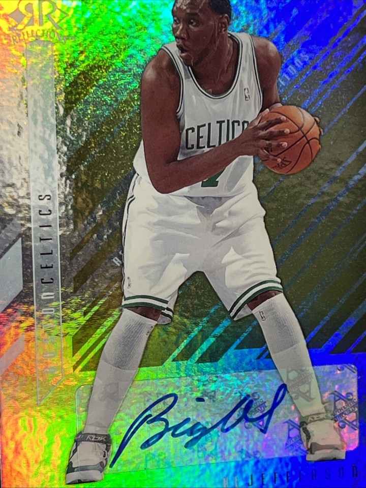 200607 Upper Deck Reflections Signature Gold /50 Al Jefferson SRAJ