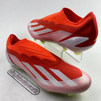 Adidas X Crazyfast Elite FG Soccer Cleats Mens 13 Solar Red Adidas Soccer Cleats X CrazyFast Elite FG Solar Red IG0593  main image 2