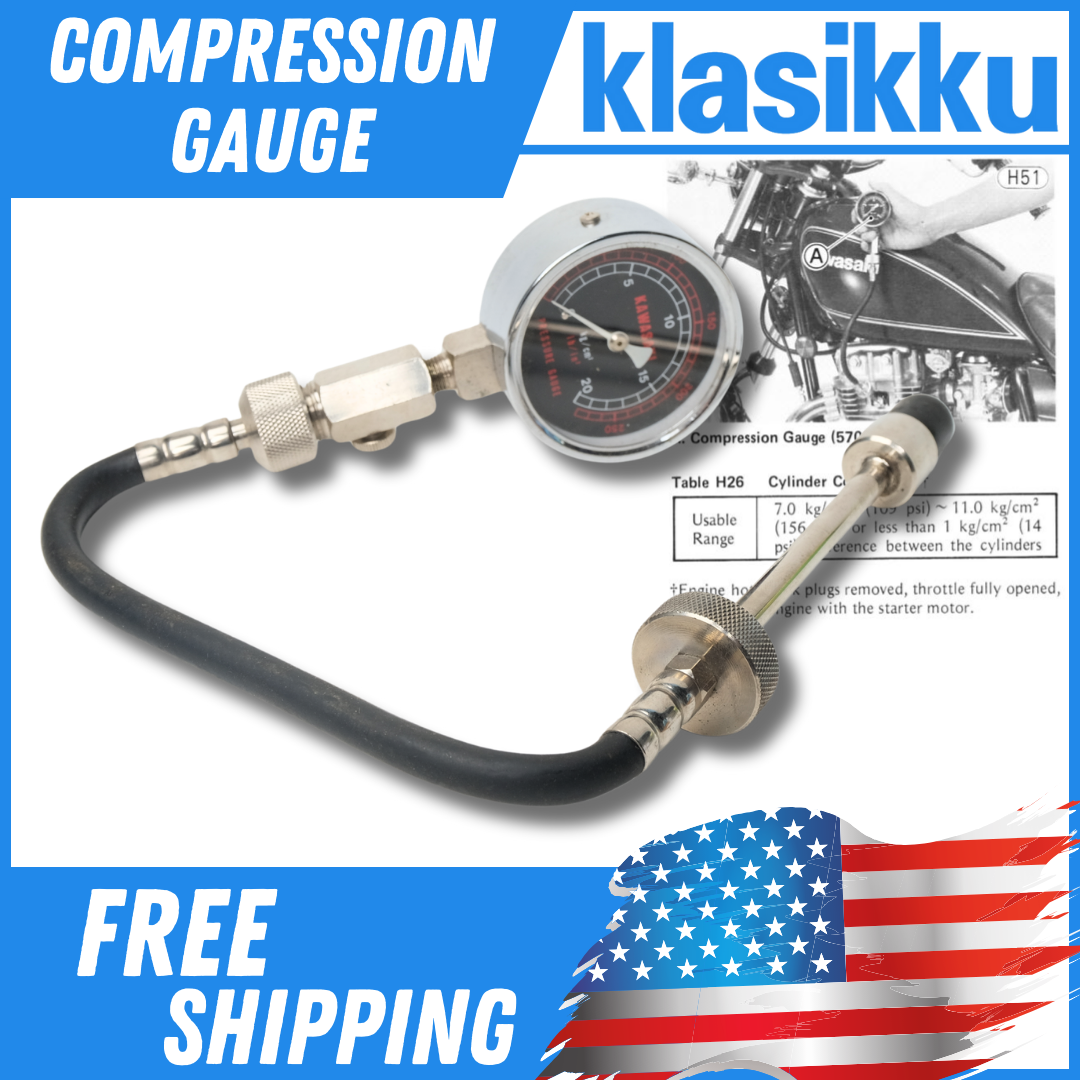 Kawasaki 57001-123 Compression Gauge NOS Genuine Japan | eBay Kawasaki 57001-123 Compression Gauge NOS Genuine Japan | eBay