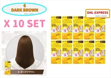 CIELO HOYU HAIR MOUSSE COLOR #6 DARK BROWN X 10 SET