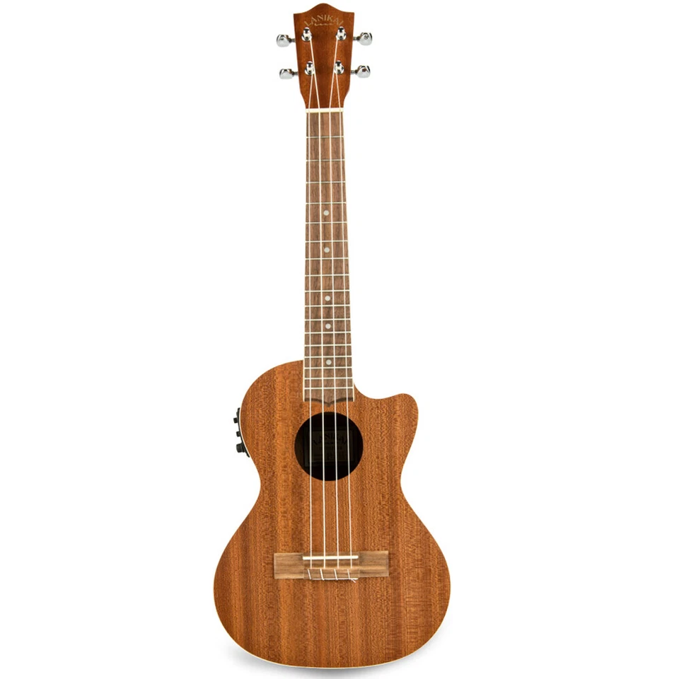 Lanikai MA-CET Mahogany Series Acoustic Electric Tenor Size Ukulele with Gig Bag - Image 2 of 4