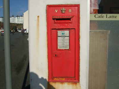 Foto 12x8 Viktorianischer Briefkasten 160 Strand Straße Hafen Erin c2010
