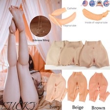 Silicone Underwear Shorts Panty Fake Vagina Transgender For Crossdresser