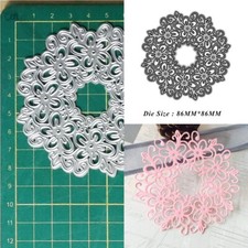 Flower Metal Cutting Dies Scrapbooking Paper Crafts Embossing Stencils Template