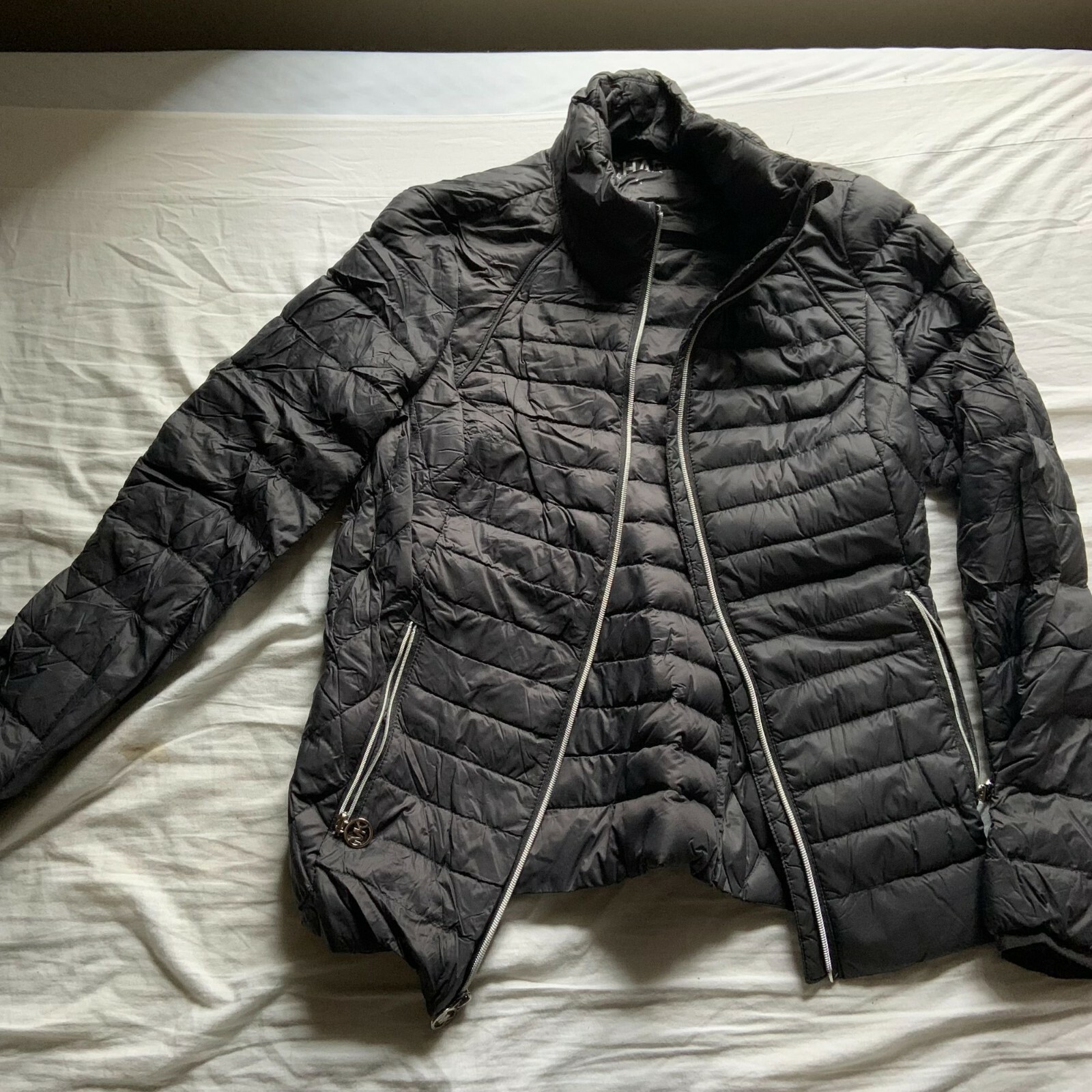 Michael Kors Packable Down Jacket Light Puffer Bl… - image 4