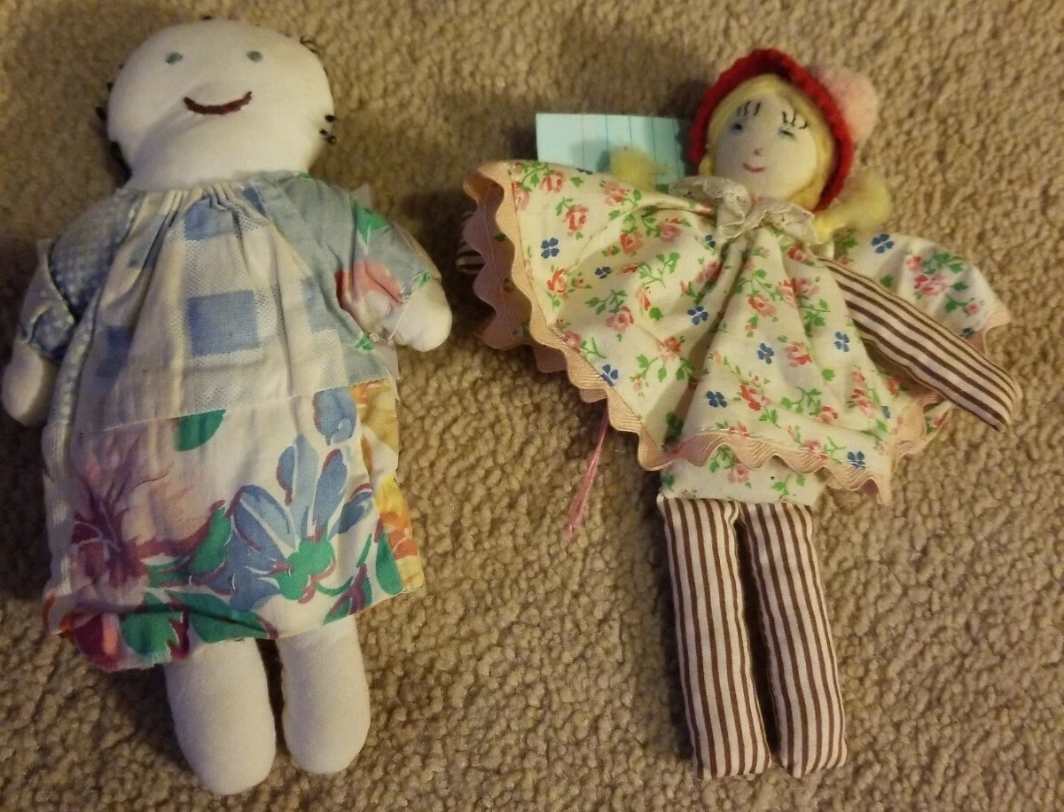Vintage cloth hotsell dolls ebay